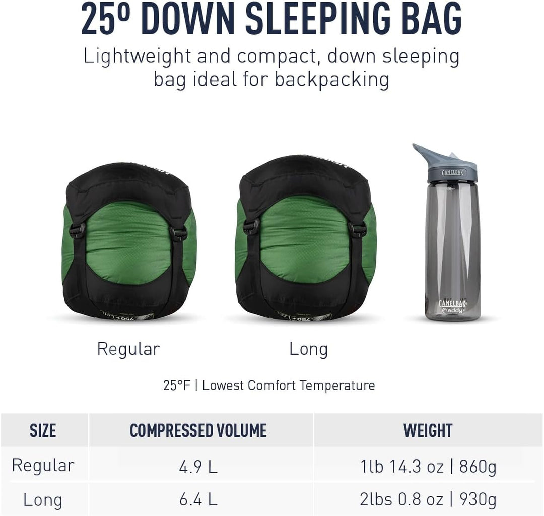 Sea to Summit Ascent AcI -4 Grad - Daunen Schlafsack regular, regular