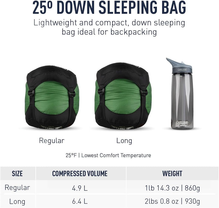 Sea to Summit Ascent AcI -4 Grad - Daunen Schlafsack regular, regular
