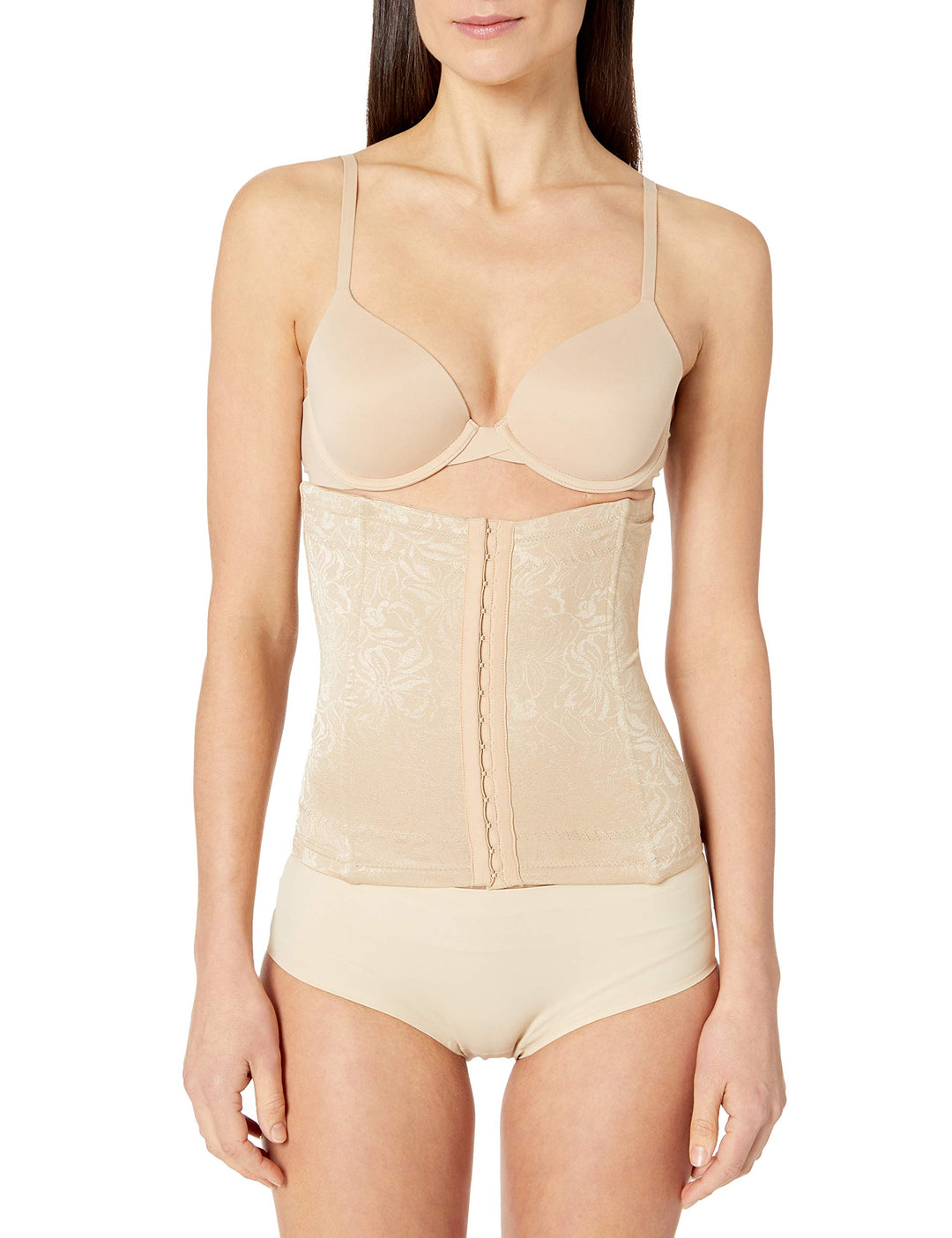 Maidenform Damen Take Inches Off-Waist Nipper Taillenmieder S Body Beige, S Body Beige