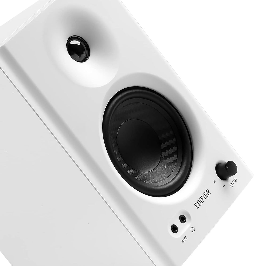 Edifier MR4 kompakte 2.0 Studiomonitore (42 Watt) mit Class-D Verstärker und Zwei wählbaren Klangmod
