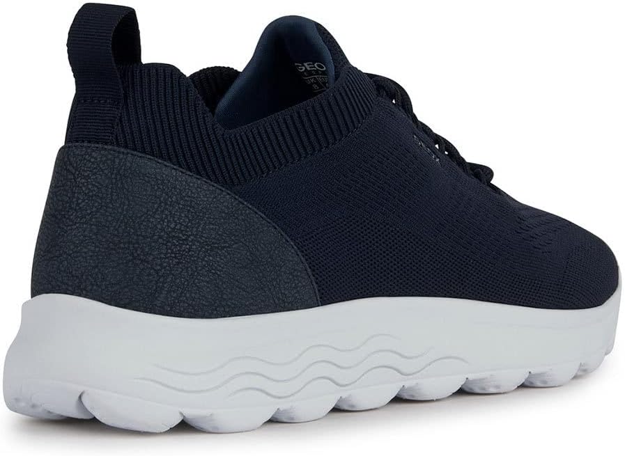 Geox Herren U Spherica A Sneakers 45 EU Schmal Navy Blue, 45 EU Schmal Navy Blue