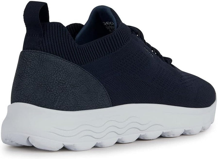 Geox Herren U Spherica A Sneakers 45 EU Schmal Navy Blue, 45 EU Schmal Navy Blue