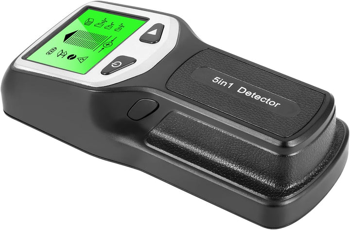 Leitungssucher Ortungsgerät Stromleitungsfinder 5 in 1 Wandscanner Metall Detektor mit HD LCD Anzeig