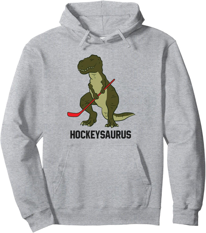 Eishockey Dinosaurier Hockey Junge Kinder Hockey Hockeysaurus Pullover Hoodie