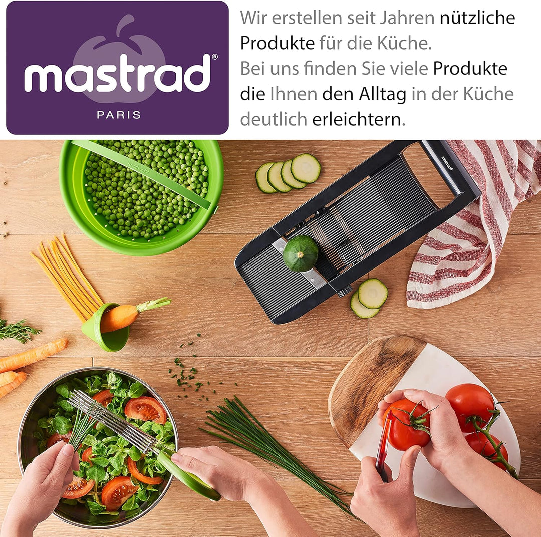 MASTRAD - 0,5 l Siphon-Sahne-Saucen Chantilly Hot oder Cold Foams - Abnehmbarer Kopf - Ultrabeständi