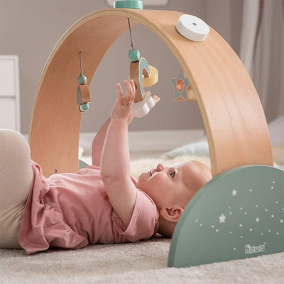 howa Spielbogen Baby Gym Spieltrapez aus Holz Space 6019