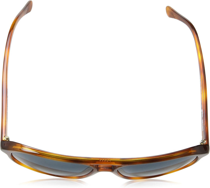 Lozza Unisex Sunglasses 58 Blau (Shiny Light Havana), 58 Blau (Shiny Light Havana)