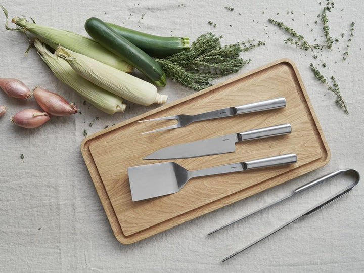 Stelton Sixtus Tranchiermesser aus Edelstahl, Design Familie Norstaal LxBxH 35x4,6x2,5cm Edelstahl,