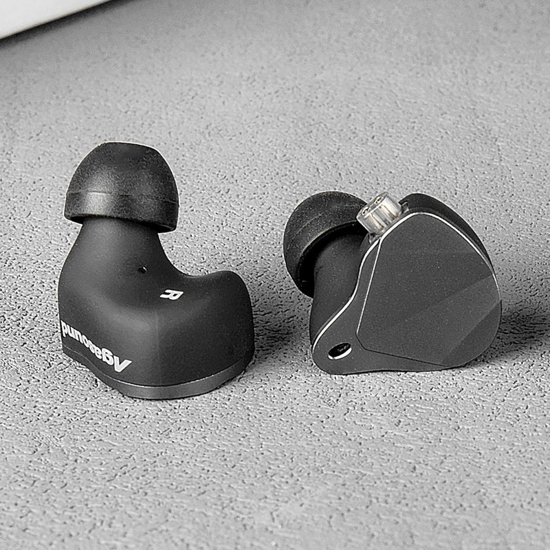 KINBOOFI Agasound AGA ONE HiFi-Kopfhörer, Dual-Cavity und Dual-Magnetic DD Driven In-Ear-Kopfhörer m