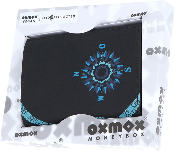 oxmox Geldbörse RFID 9,5 cm