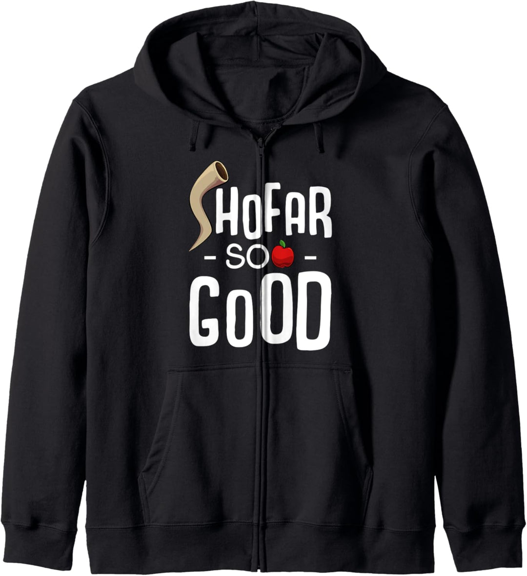 Schofar Horn Rosch Haschanah Jom Kippur Jüdisches Hanukkah Kapuzenjacke