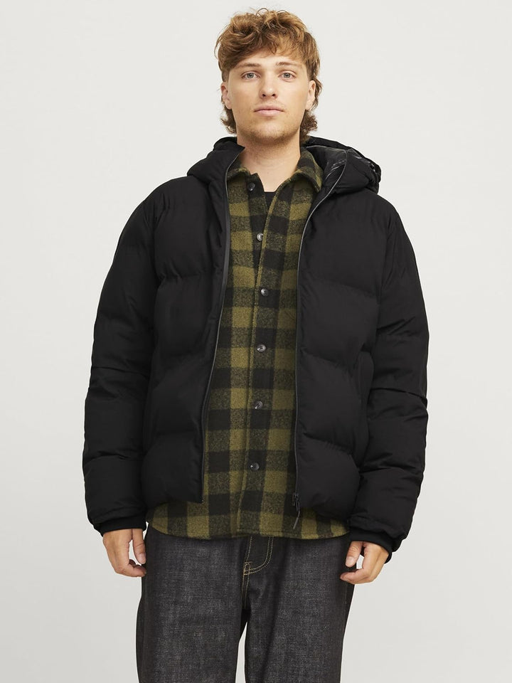 JACK & JONES Male Steppjacke Steppjacke XXL Schwarz, XXL Schwarz