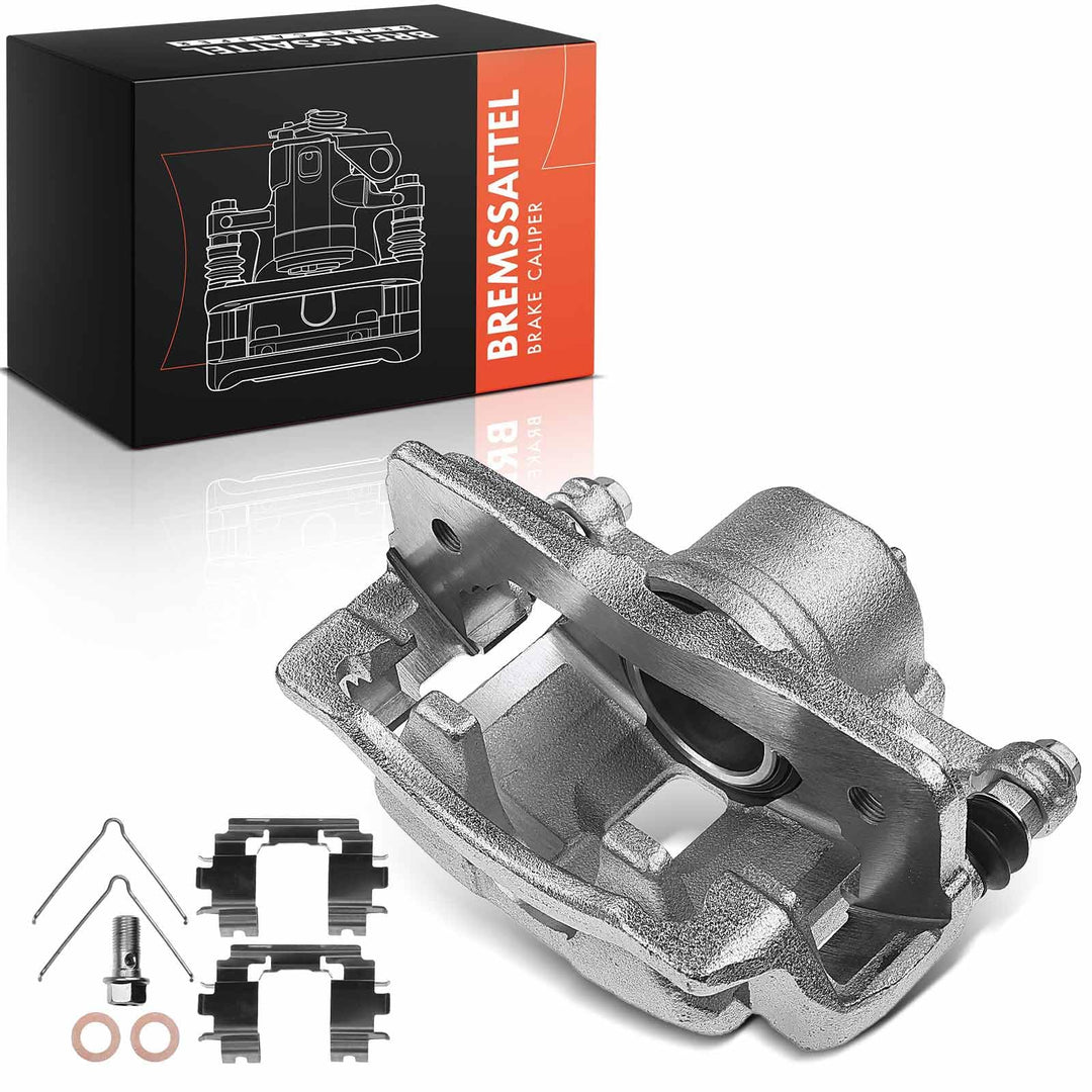 Frankberg 1x Bremssattel Bremszange Vorne Rechts Kompatibel mit Civic VII EM2 EU EP EV ES ET 1.3L-1.