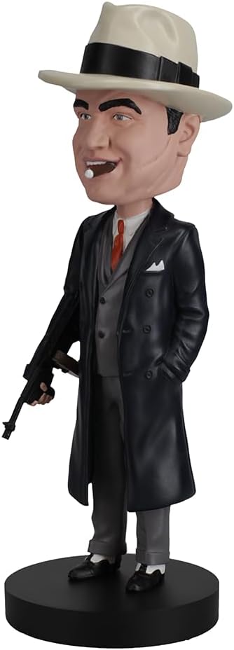 Royal Bobbles Al Capone Wackelkopf-Statue zum Sammeln