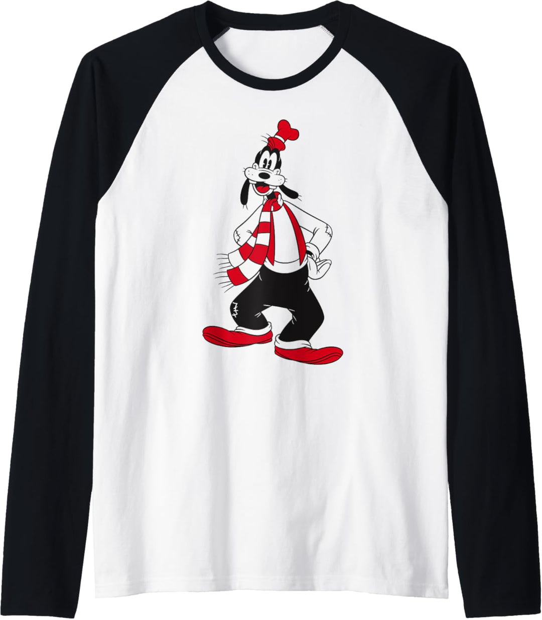 Disney Mickey And Friends Weihnachten Goofy Winter Wear Raglan