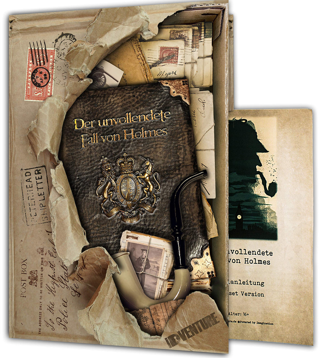 iDventure - Der unvollendete Fall von Holmes - Spannendes Escape Room Spiel [1–5 Spieler] - Detektiv