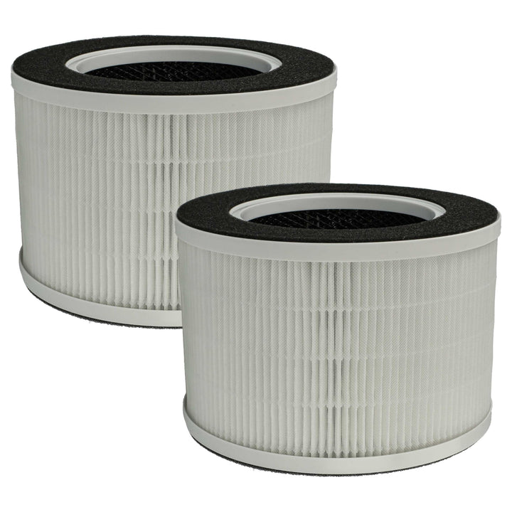 vhbw 2x Luftilter kompatibel mit Medion Life E350 Luftreiniger - Kombifilter Vorfilter + HEPA + Akti