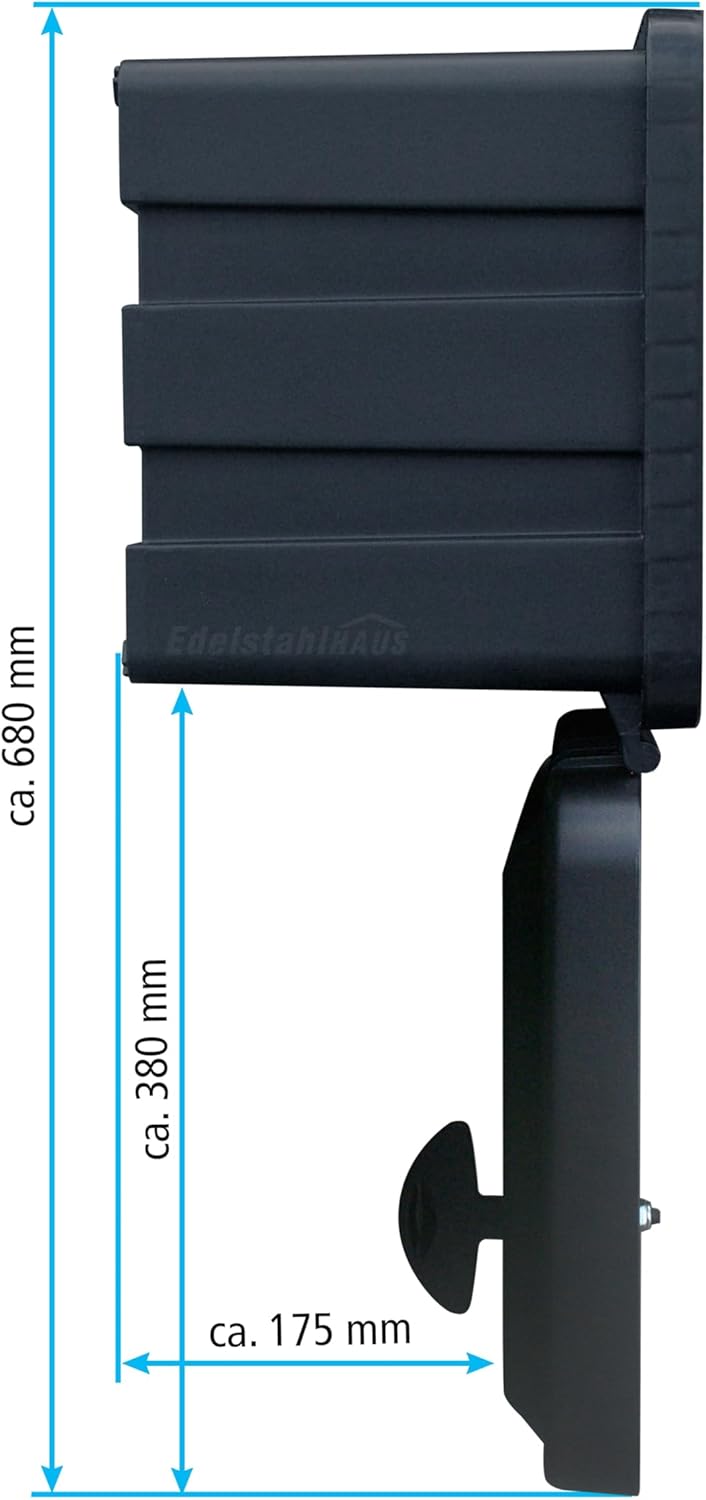 Daken J021 - Daken Just 400-81101, Werkzeugkasten, Stauboxen, Staukasten LKW, Unterflurbox, 400 x 35