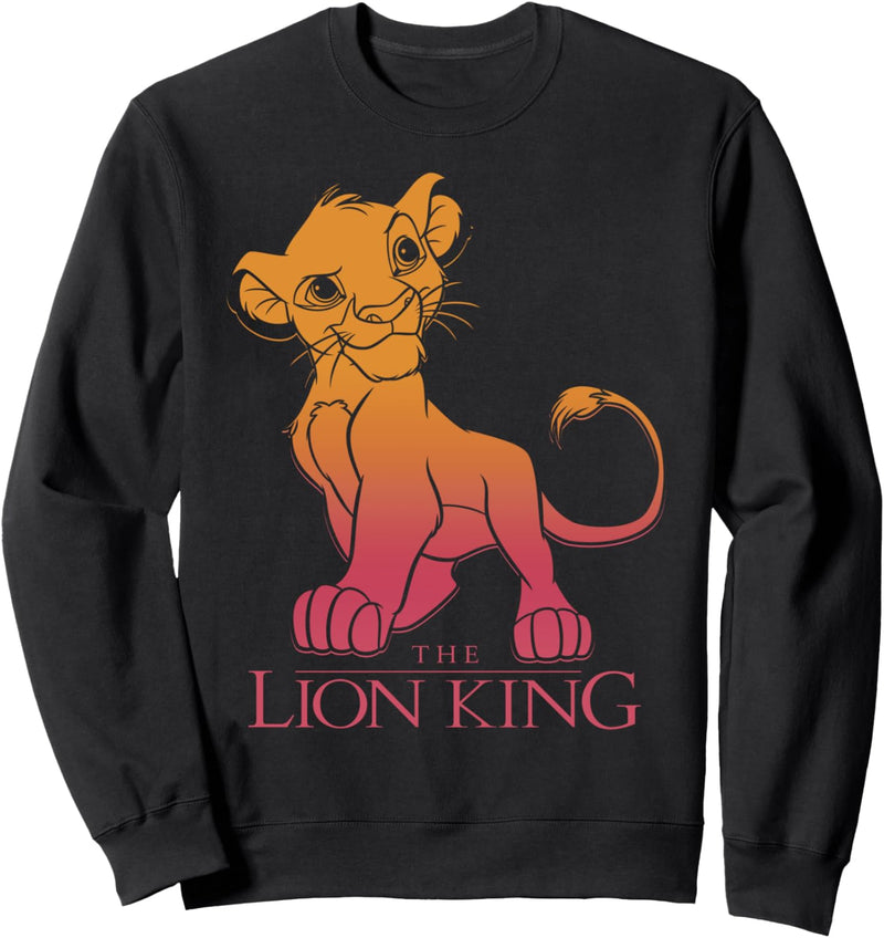 Disney The Lion King Simba Gradient Portrait Sweatshirt