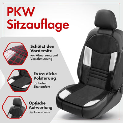 Walser Auto-Sitzauflage Hunt, Sitzkissen-PKW, Universal Sitzschoner-Auto, Sitzauflage-Auto Vordersit