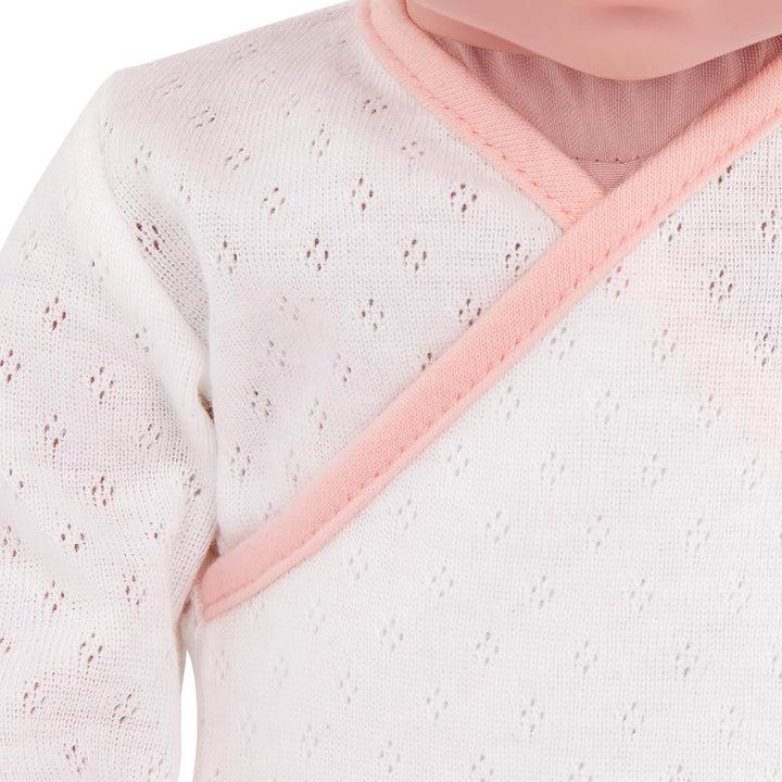 LullaBaby - Baby Puppe Schlafsäcke Outfit - 36 cm-Puppen-Kleidungsset - Blanket Sleepers - Schnuller
