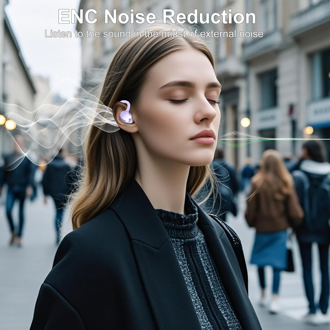 Bluetooth Kopfhörer, Kopfhörer Kabellos Bluetooth 5.4 Sport, 68 std Spielzeit In Ear Kopfhörer mit 4
