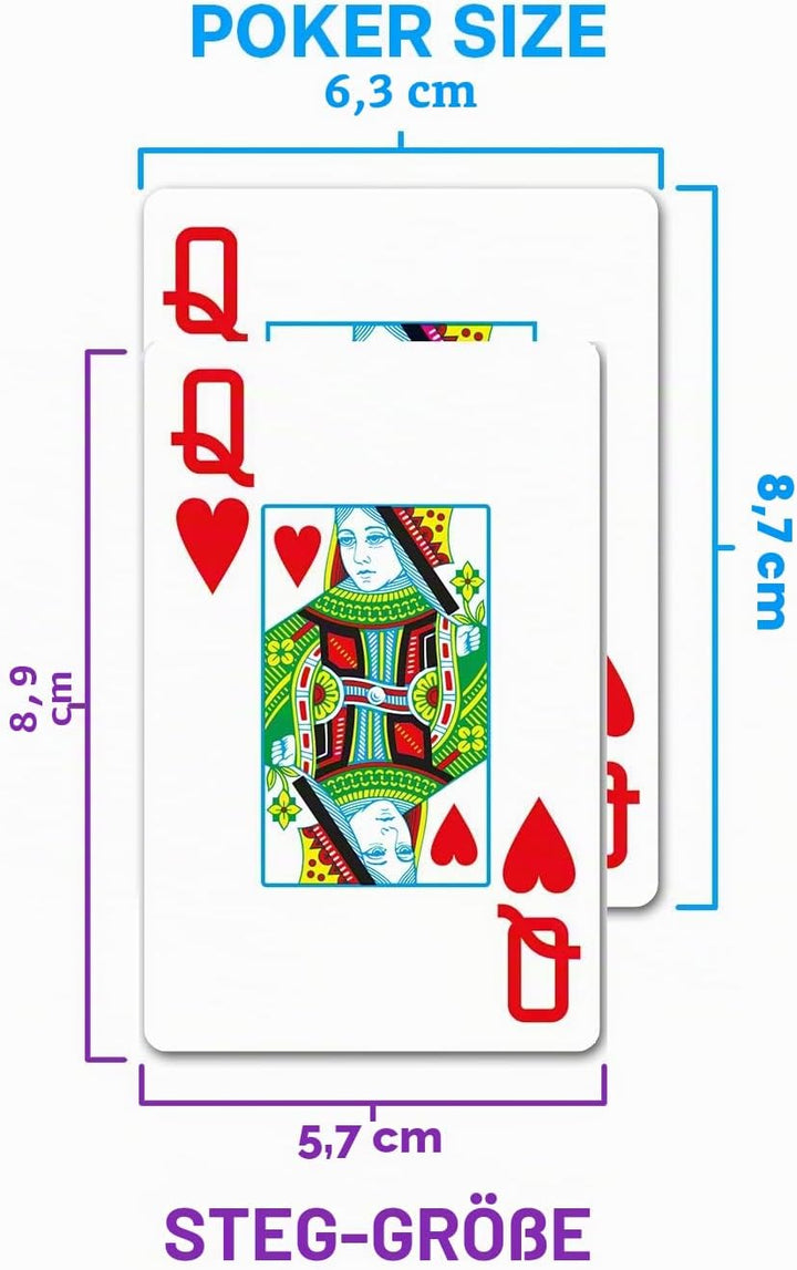 Copag Bridge Size Jumbo Index 1546 Playing Cards (Black Gold Setup)