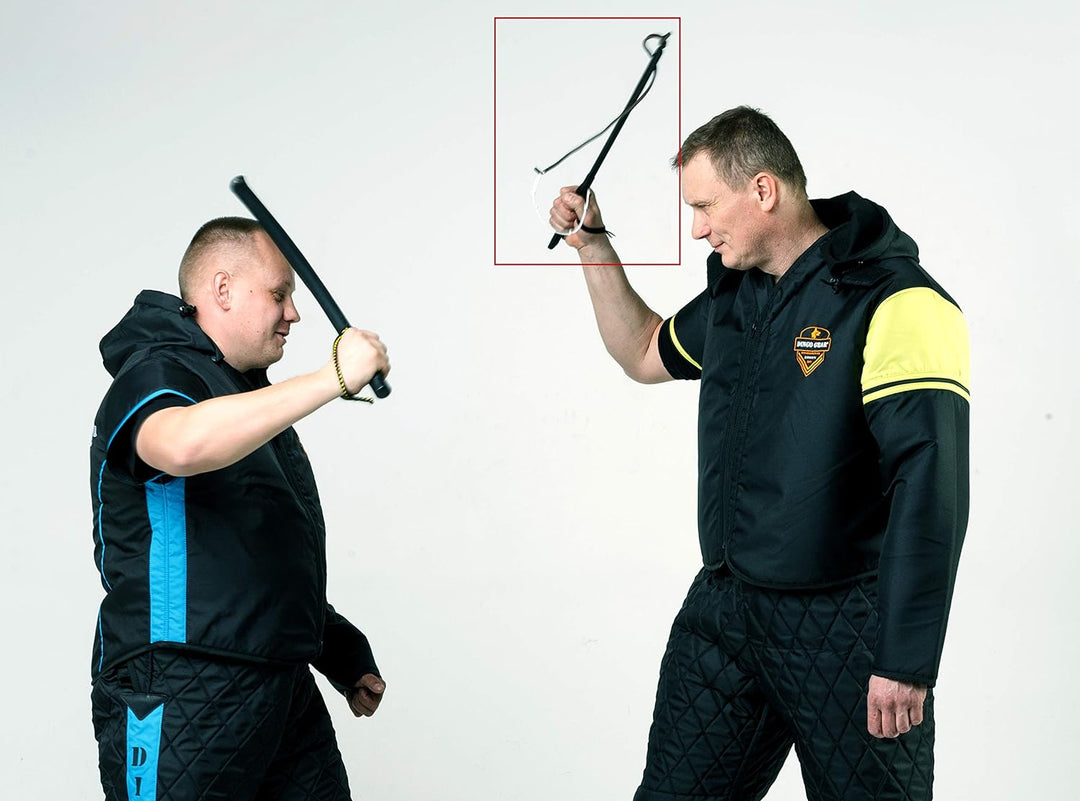 DINGO GEAR Gunshot Peitsche für Hundetraining, Full Black, Ipo Tip of Links S02625 Knallpeitsche, ga