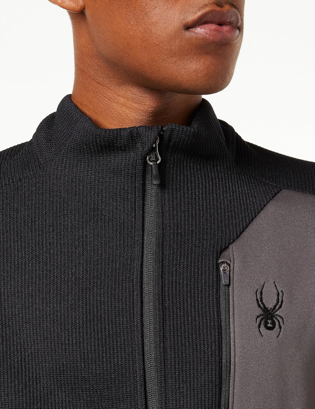Spyder Herren Bandit Jacket Fleecejacke S Schwarz, S Schwarz