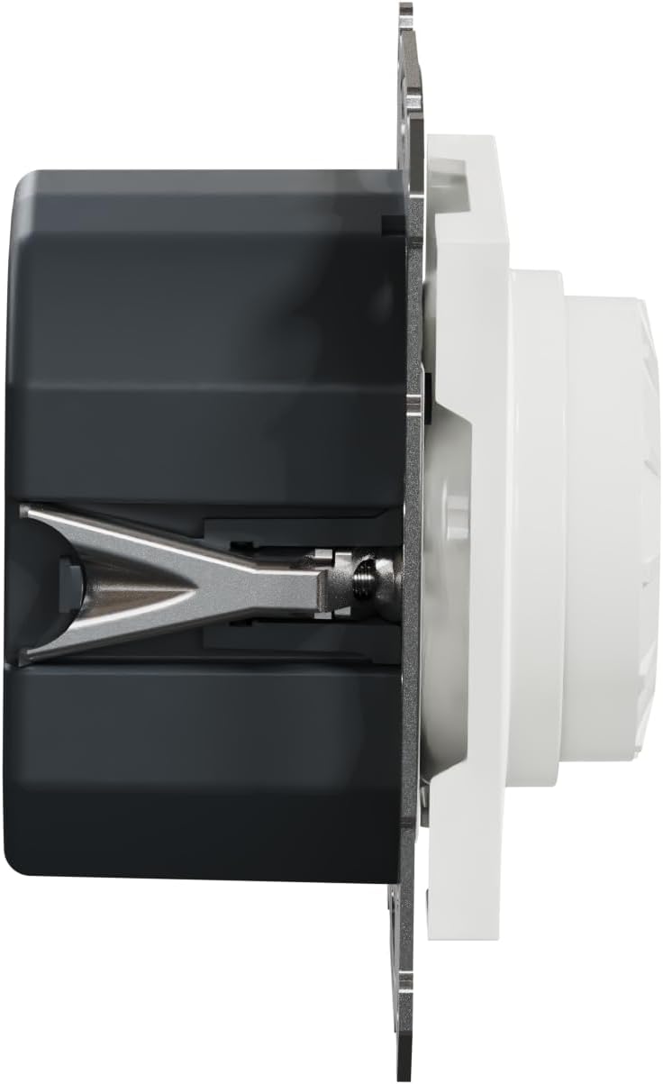 Schneider Electric Asfora EPH6870121D Dimmerschalter, Drehdimmer für LED Lampen Halogenlampen, 230V,