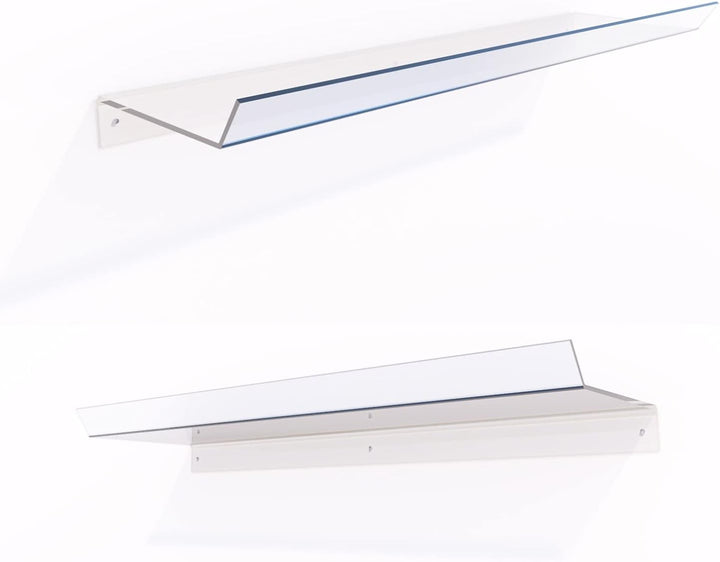 MASTERBRICO. COM Universal-Windabweiser für Klimaanlage aus transparentem Plexiglas, 22 x 80 cm, Abl