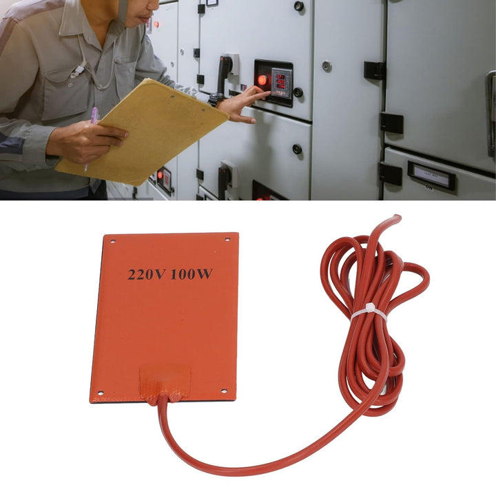 Silikonkautschuk-Heizkissen, Heizmatte für Pflanzen, Heizung 90 150 Mm AC 220 V für Schaltschrank Zu
