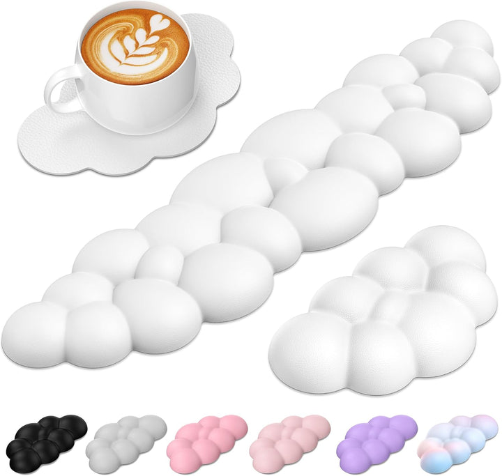 TECKNET Wolke Handballenauflage Tastatur, Ergonomisches & Entspannendes Handgelenk: Memory-Schaum mi