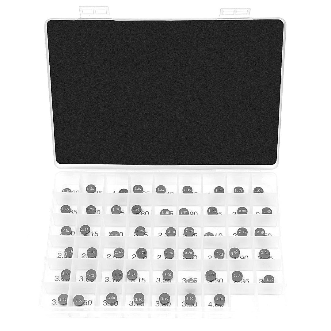 Road Passion 9.48mm Valve Shim Kit 1.2mm-4mm Adjustable Shim 52 pcs for Honda CRF450R 2002-2012 / CR