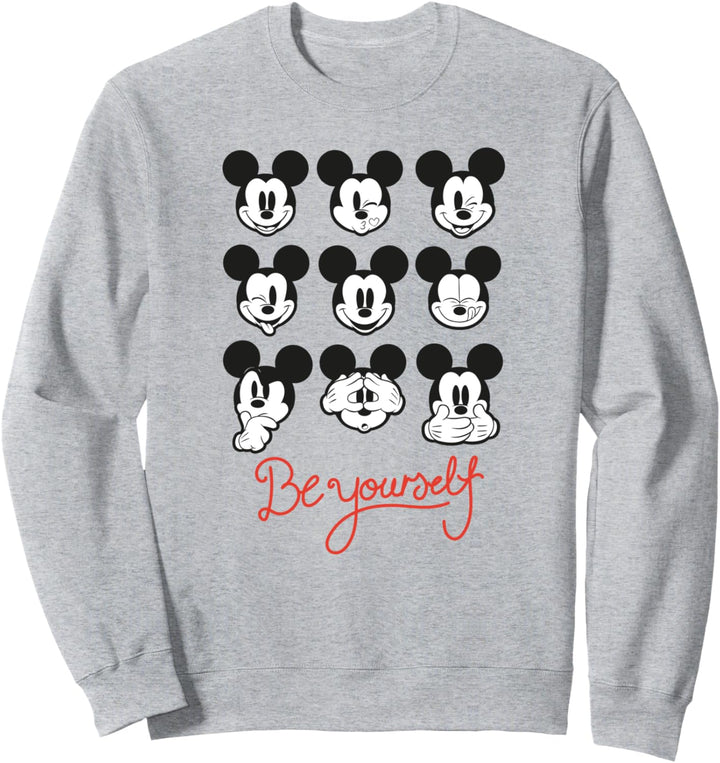 Disney Mickey Mouse Be Yourself Sweatshirt