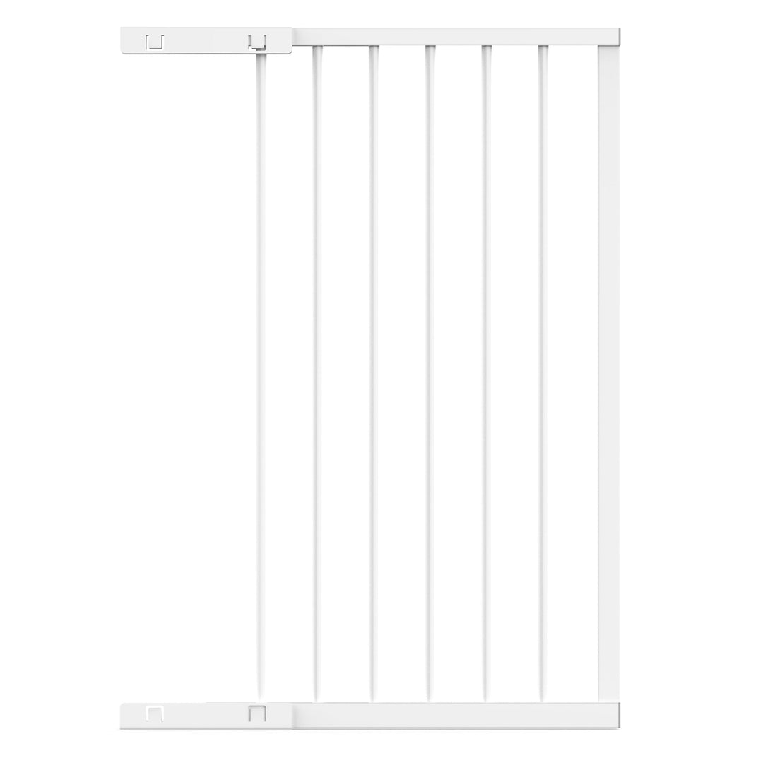 Geuther Verlängerung Türschutzgitter Easylock Plus I Weiss, 48 cm Metall I stabile Erweiterung für T
