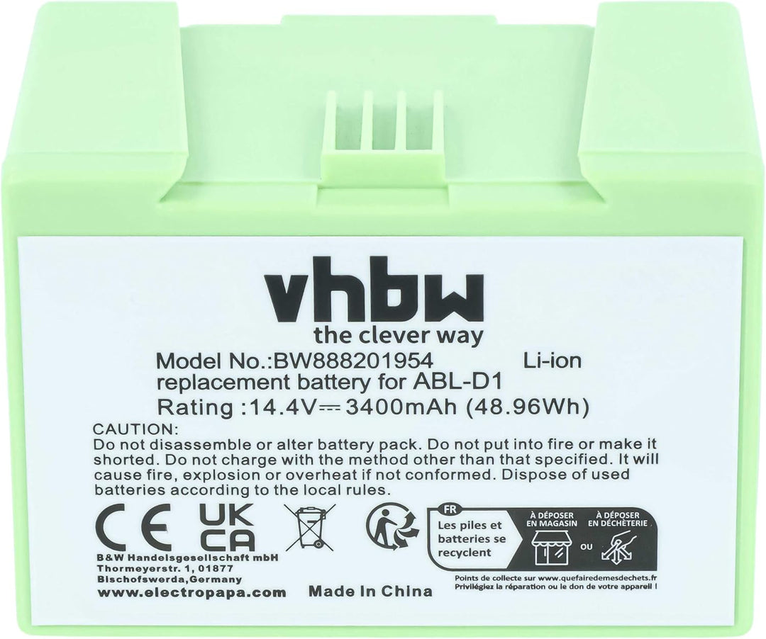 vhbw Akku kompatibel mit iRobot Roomba J7