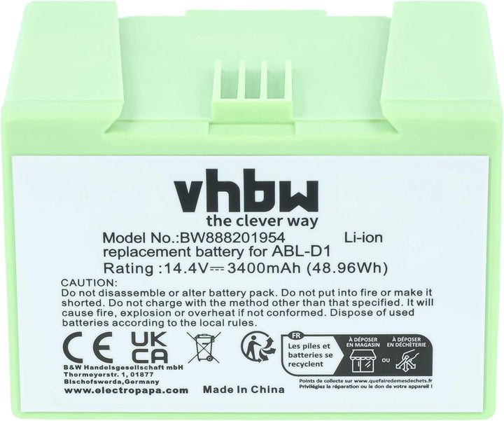 vhbw Akku kompatibel mit iRobot Roomba J7