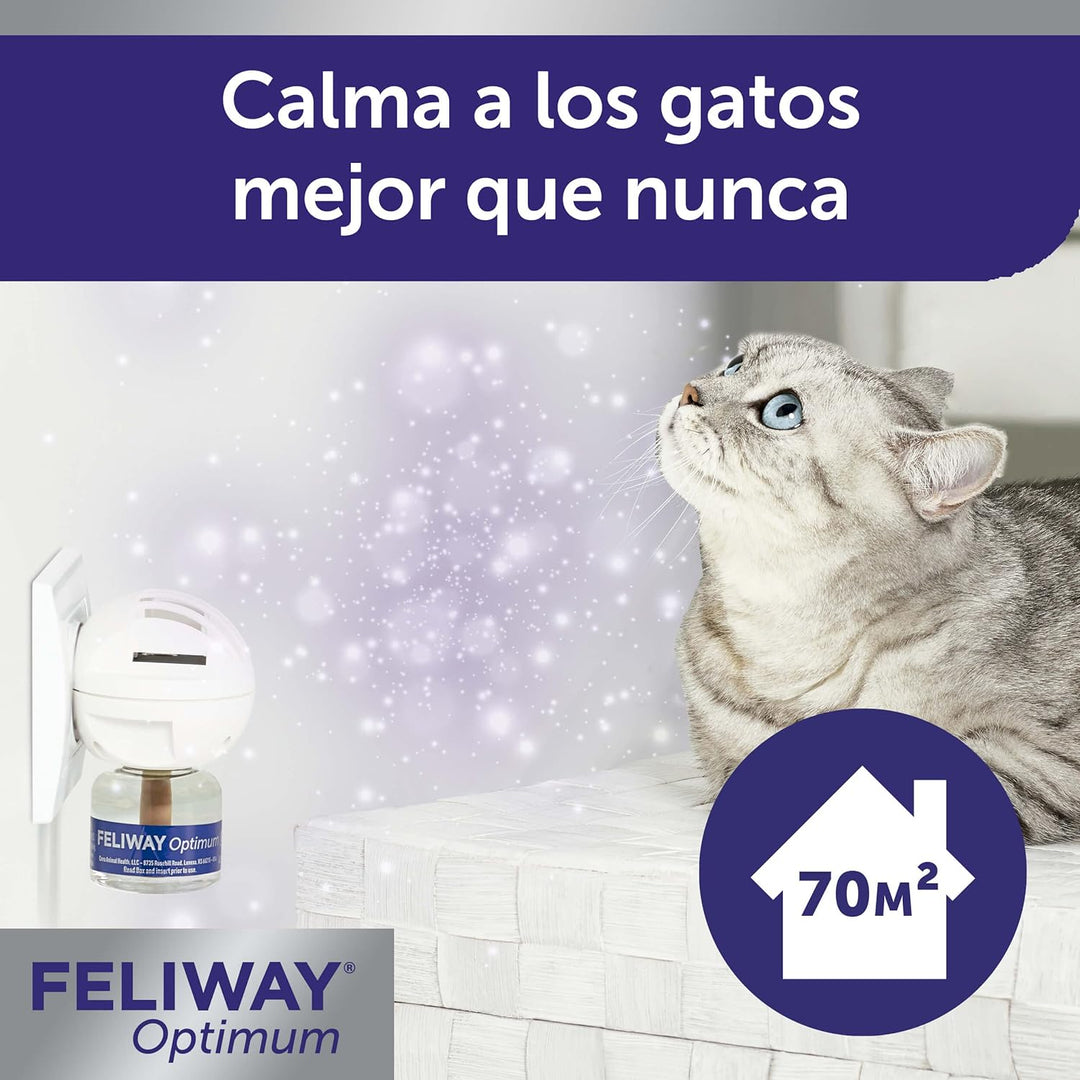 Feliway Optimum Ersatz 48 ml, Standard, 1.25 picometer, 4