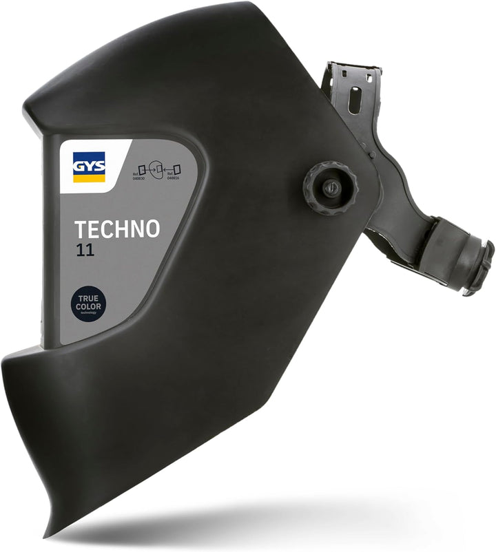 GYS Schweisshelm LCD Techno 11 True Color 064997 Schweisserschutzhelm Schwarz
