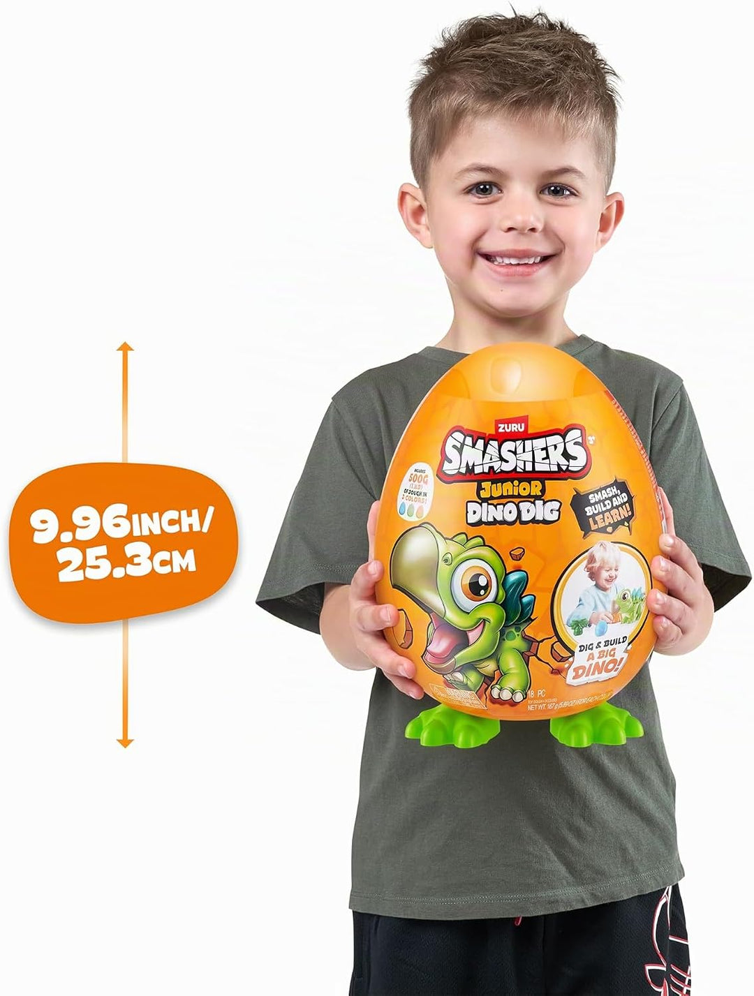 Smashers Junior Dino Dig Kleines Ei (Raptor)