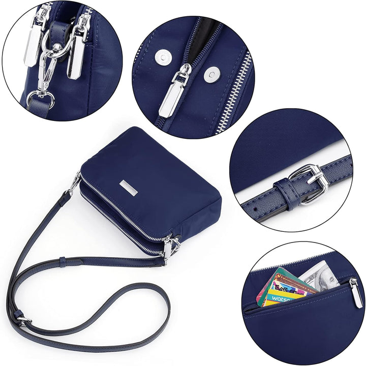 Bauchtasche Hüfttasche UTO für Herren und Damen wasserdichte Nylon Mode Schlanke, leichte Waist Pack