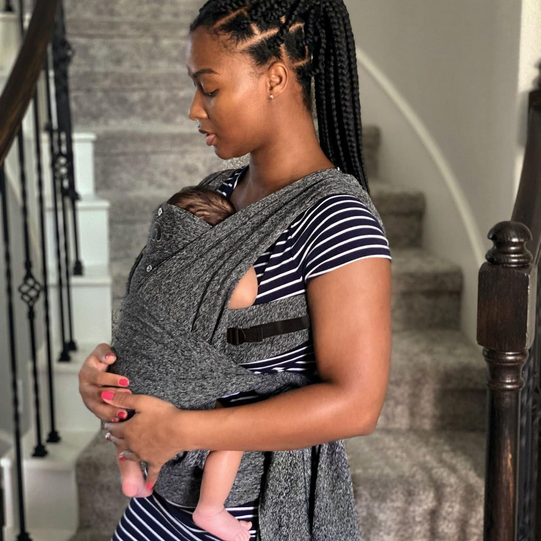 Boppy Comfyfit Evolution Babytrage, einfach zu tragen und verstellbar, ergonomische Babytrage für Ma