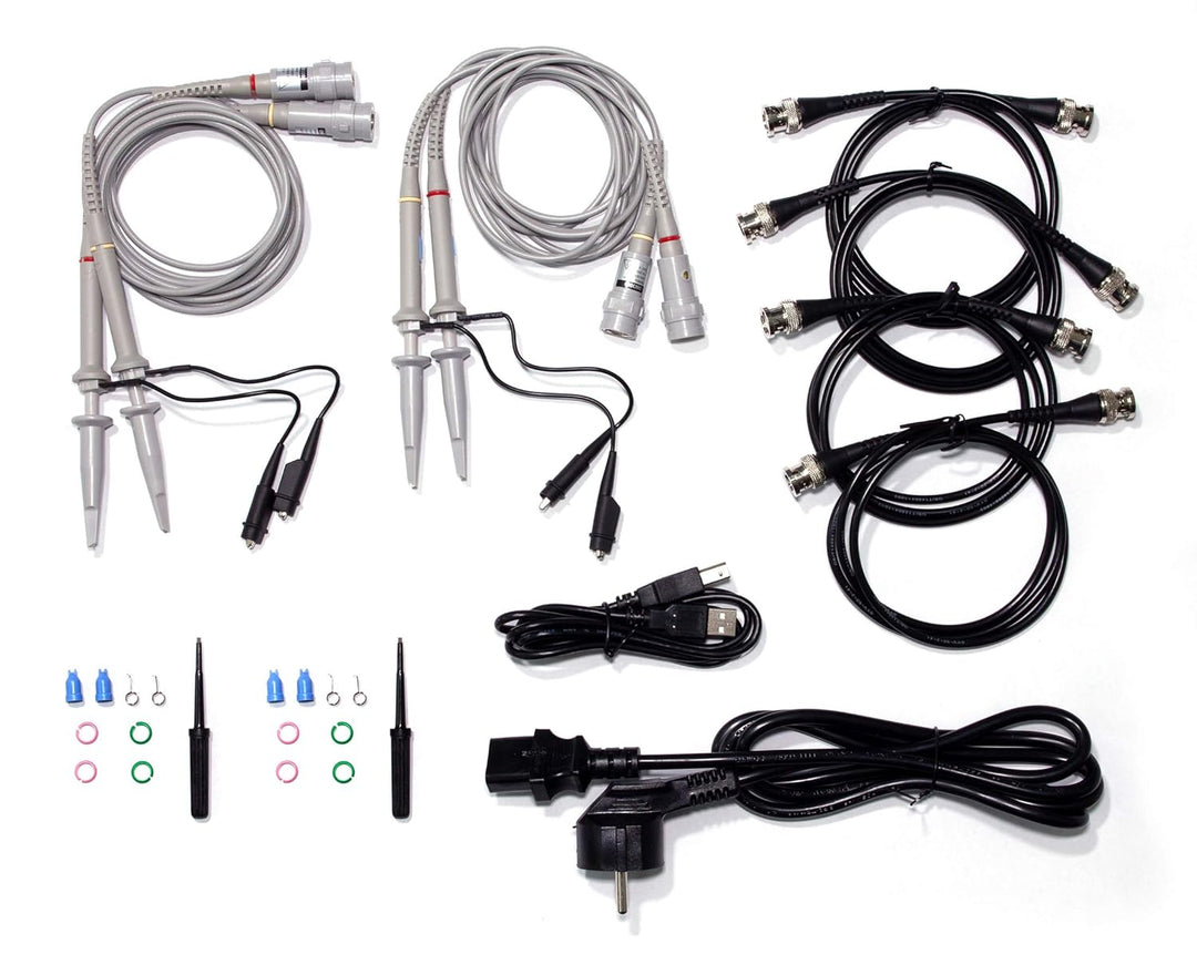 PeakTech 1341 – 4-Kanal Speicher-Oszilloskop 100 MHz - Max. 1 GS/s mit USB, LAN Schnittstelle & 8" H