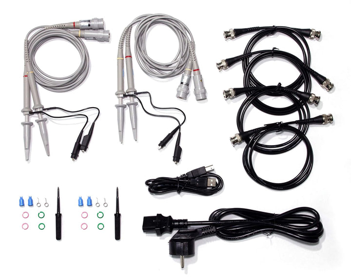 PeakTech 1341 – 4-Kanal Speicher-Oszilloskop 100 MHz - Max. 1 GS/s mit USB, LAN Schnittstelle & 8" H