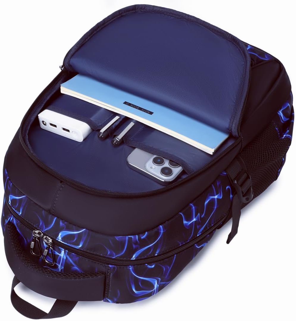 Schulrucksack Jungen Teenager Rucksäcke Kinder Schulranzen Grundschule Mittel Buchtasche Grosse Wass