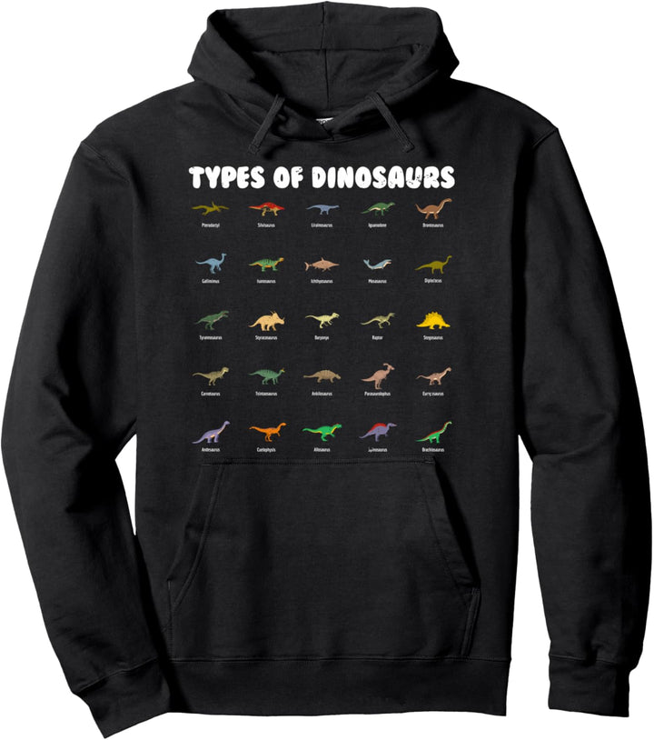 Dinosaurier-Motive. Pullover Hoodie