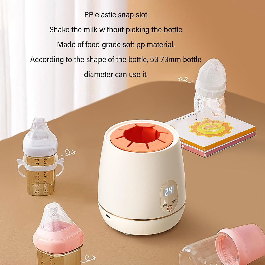 Milchflaschenwärmer, 1500 mAh, automatische Milchpulver-Mischfunktion, Babyflaschen-Shaker, einfach