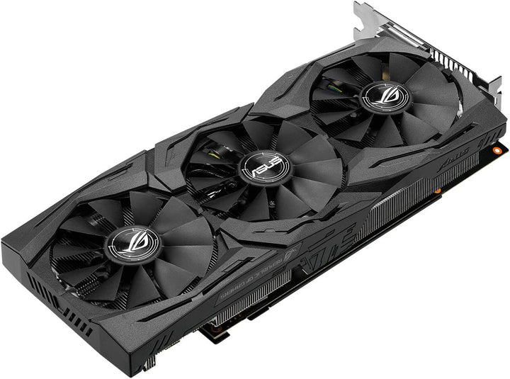 Asus ROG Strix GeForce GTX1060-O6G Gaming Grafikkarte (Nvidia, PCIe 3.0, 6GB GDDR5 Speicher, HDMI, D