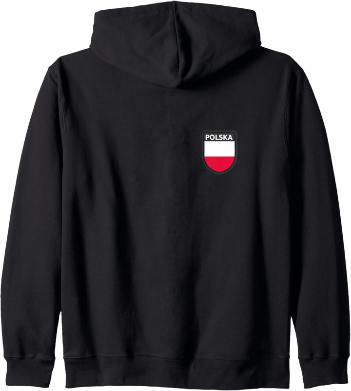 Flagge Polen Kapuzenjacke